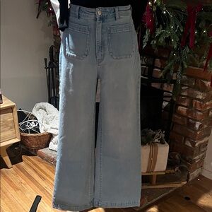 ROLLA'S Light Blue Flare & Wide Leg Jeans